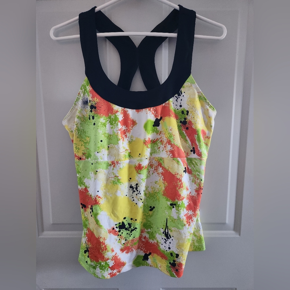 Racerback workout tank top
